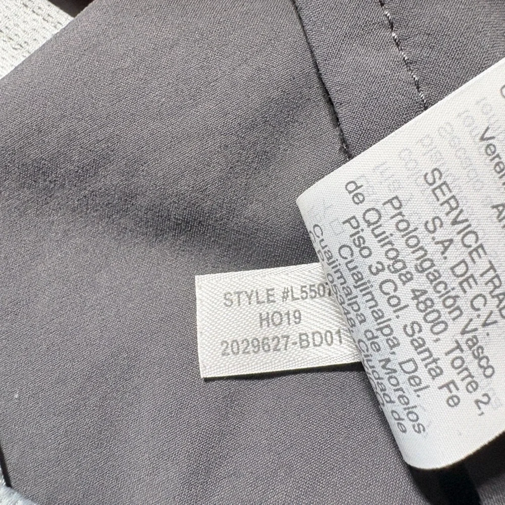 J.Crew 484 Slim Stretch Tech Pant  Size 29/30 Dark Grey Zip pockets